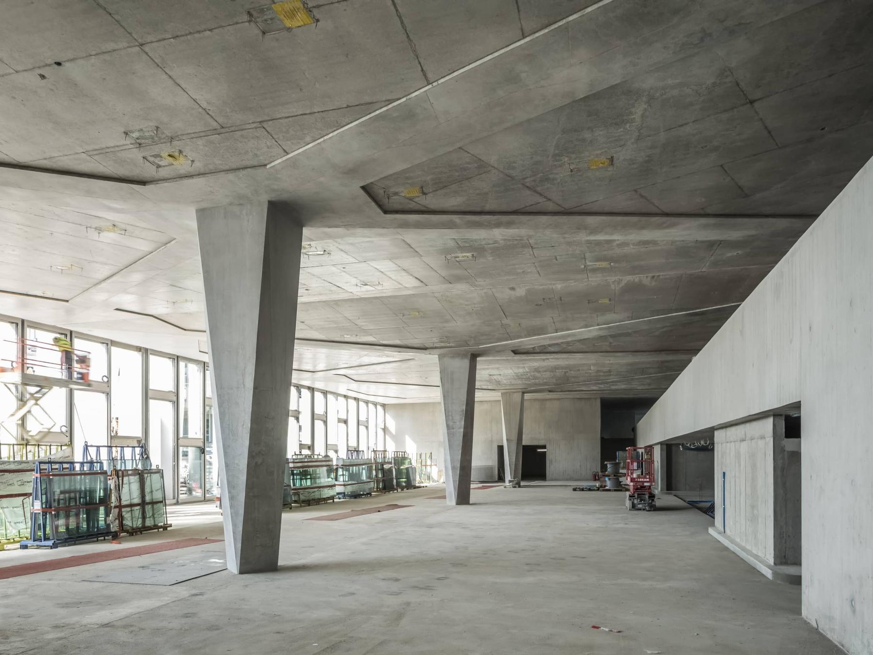 WHO construction site - Geneva - 2020